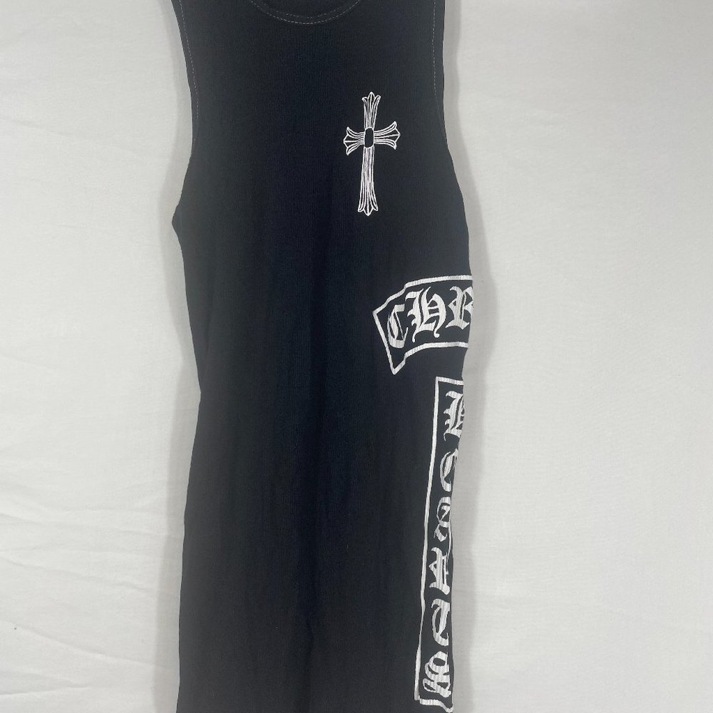 CHROME HEARTS TANK TOP S BLACK